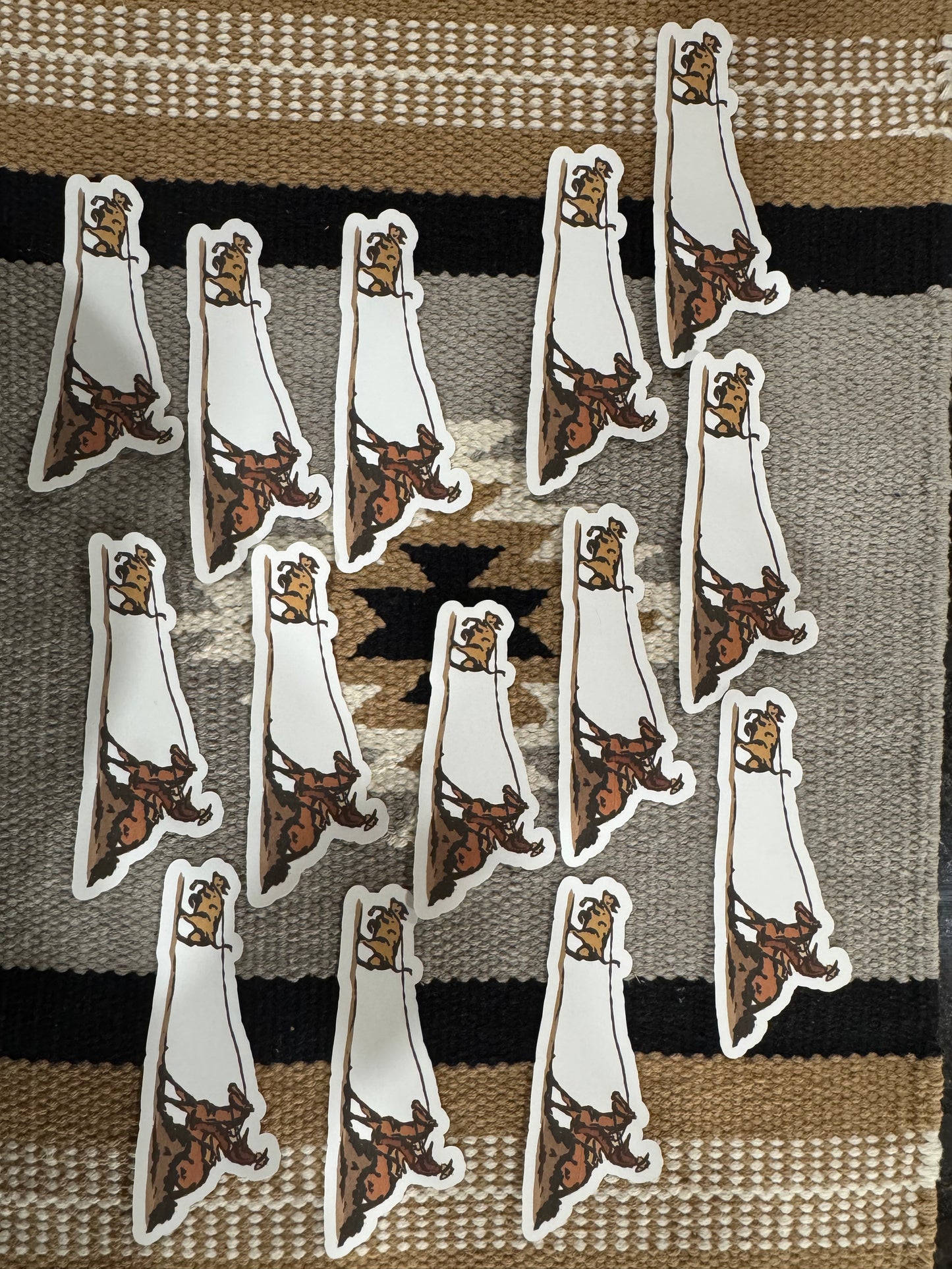 Roping stickers