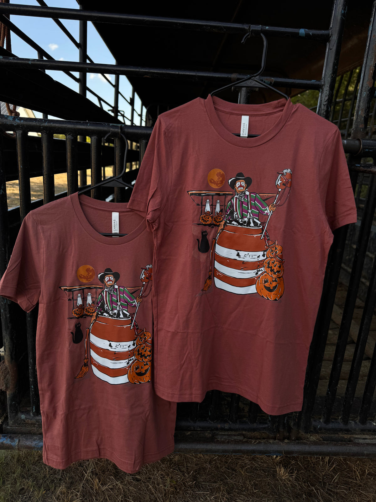 Halloween Rodeo Clown Tee