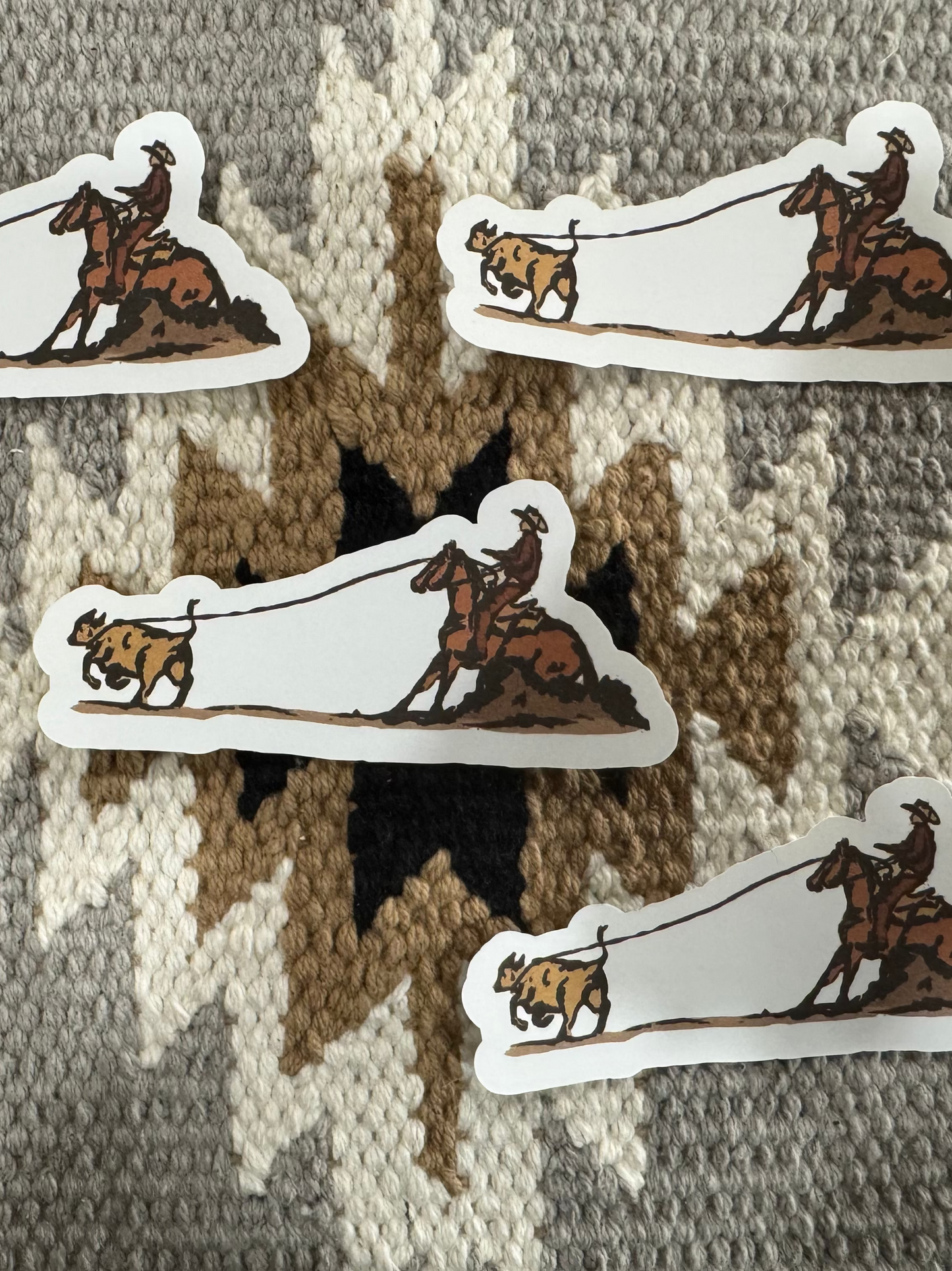 Roping stickers