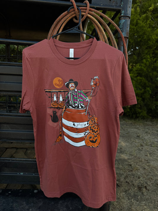 Halloween Rodeo Clown Tee